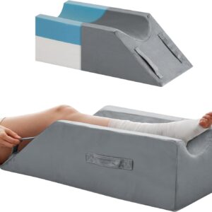 AUCT 22938 - MEGCXIT Leg Elevation Pillow for After Surgery, Wedge Pillow, Grey