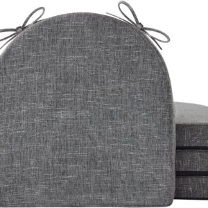 AUCT 22960 - IPYNBAP Chair Cushions for Dining Chairs, Kitchen Chair Cushions, 16' x 16' x 2', Non Slip