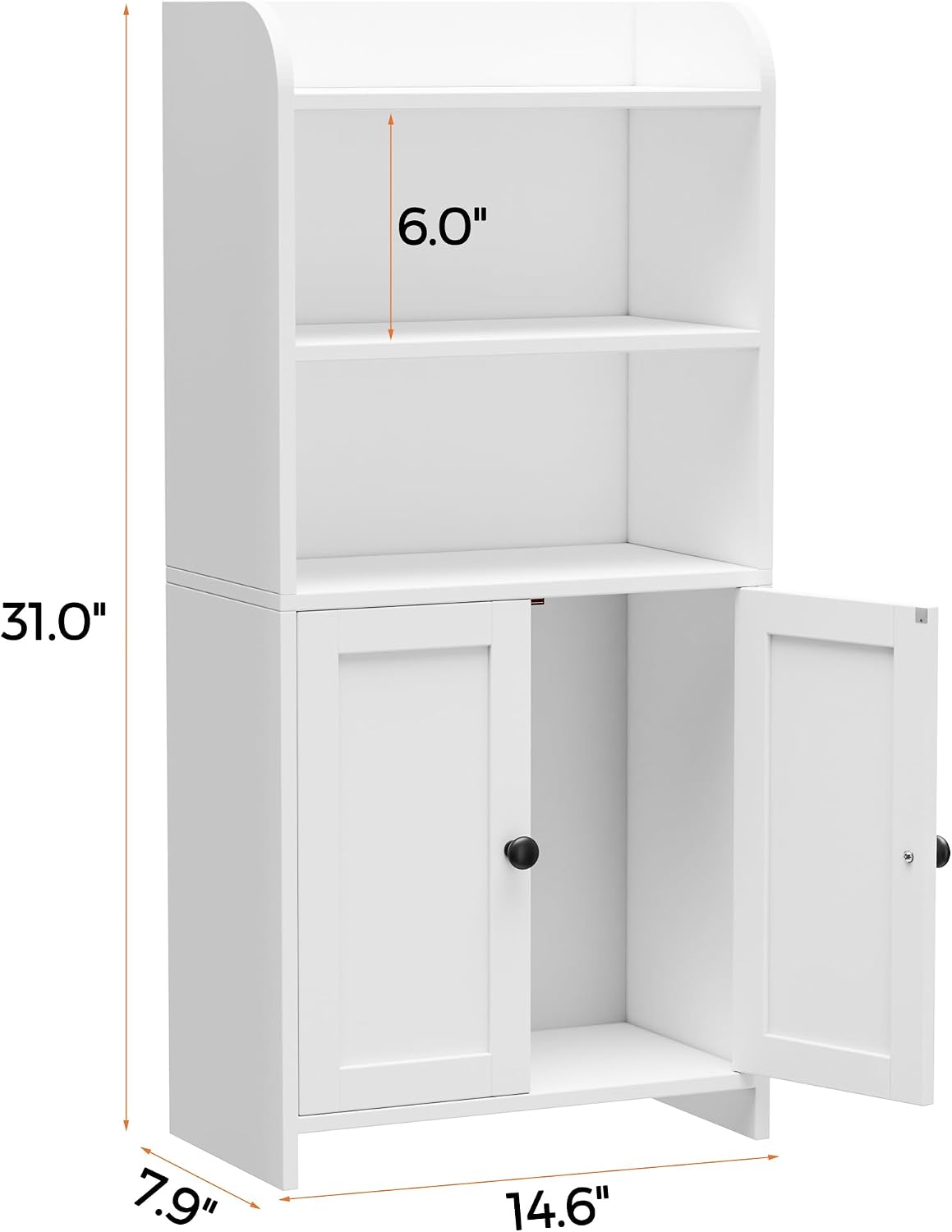 AUCT 24977 - $53 Small Bathroom Storage Cabinet, Toilet Paper Storage Cabinet - Image 2