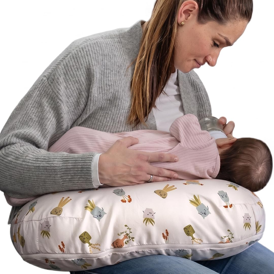 AUCT 24850 - Boppy Nursing Pillow, Safe Ergonomic Breastfeeding & Baby Feeding Support