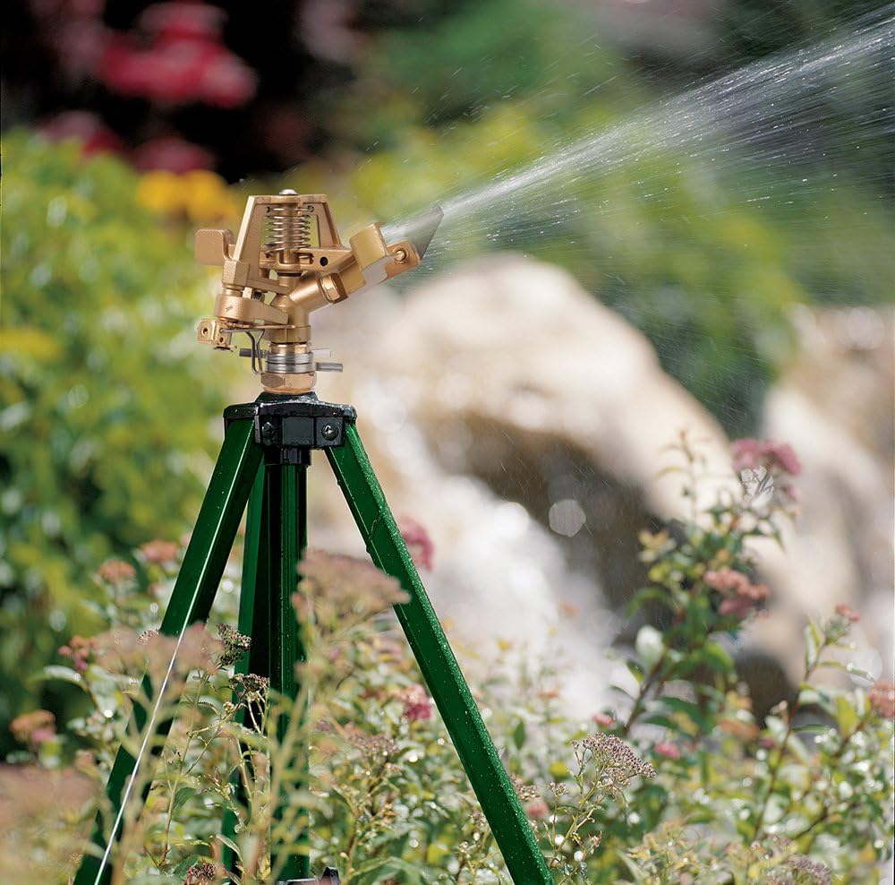 AUCT 22999 - Orbit Tripod Zinc Impact Sprinkler, Adjustable Height - 56667 - Image 2