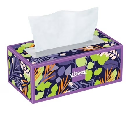 AUCT 24980 - Kleenex Ultra Soft Facial Tissues, 18 Flat Boxes, 120 Tissues per Box, 3-Ply - Image 4