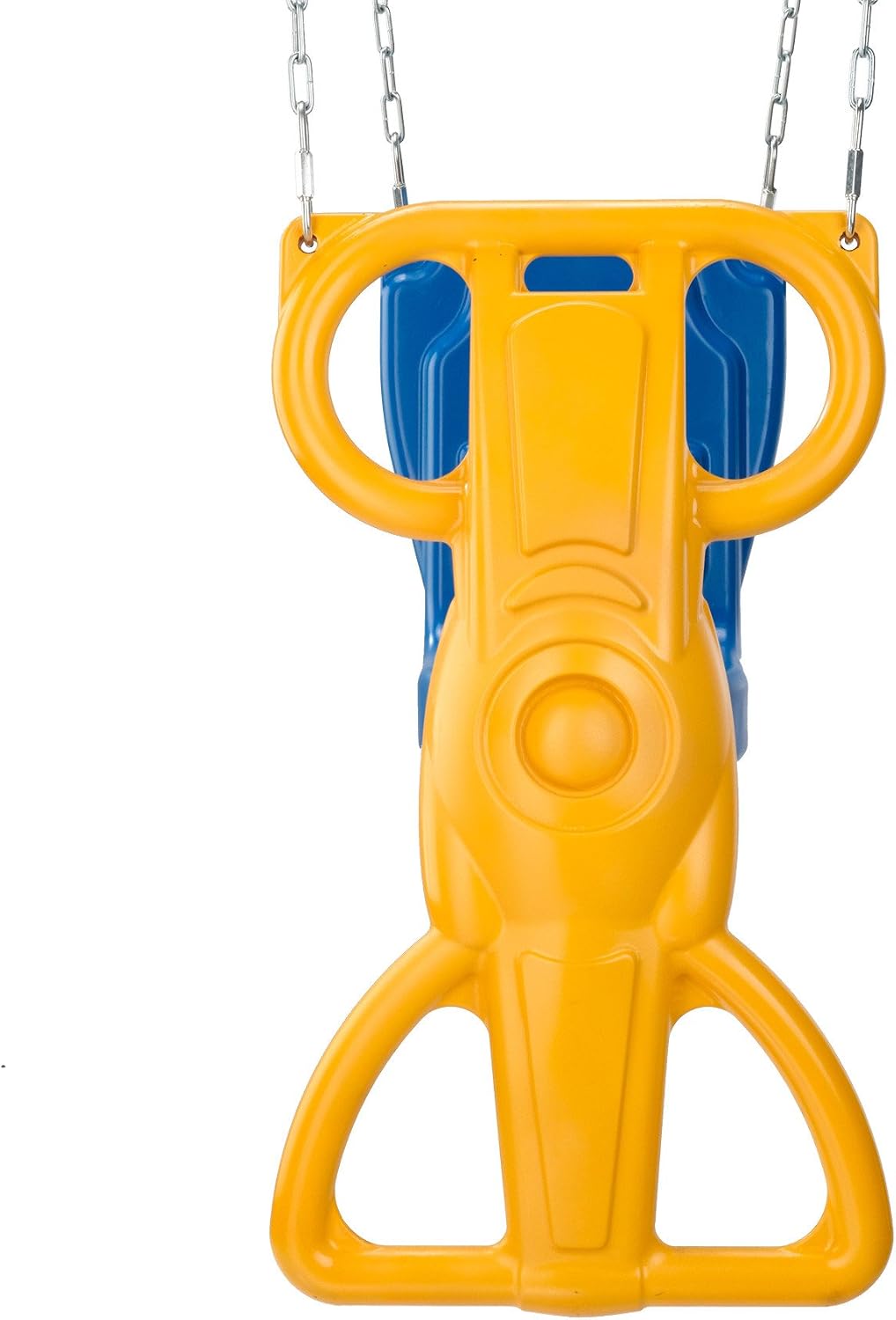 AUCT 24752 - $68 Swing-N-Slide Wind Rider Glider Swing, No Swing Hangers Yellow/Blue, 72" H x 14" W x 2 - Image 2