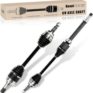 AUCT 24884 - $203 2PC Front CV Axle Shaft Assembly for Lexus RX350 2010 2011 2012 2013 2014 V6 3.5L AWD