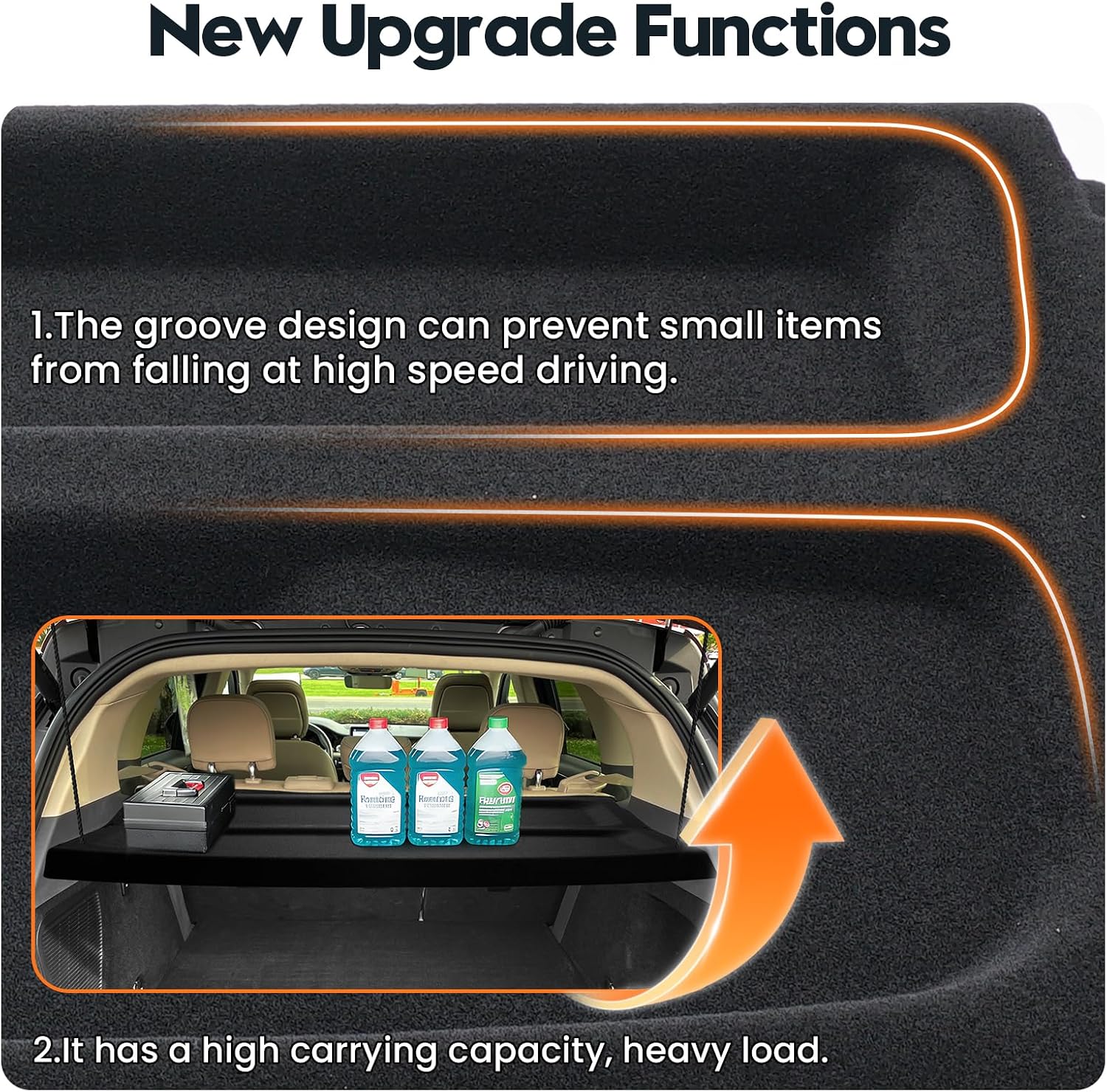 AUCT 22948 - $105 Powerty Cargo Cover for 2020-2024 Lincoln Corsair Accessories - Image 4
