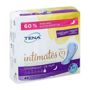 AUCT 24879 - Tena Intimates 45-Count Overnight Incontinence Pads