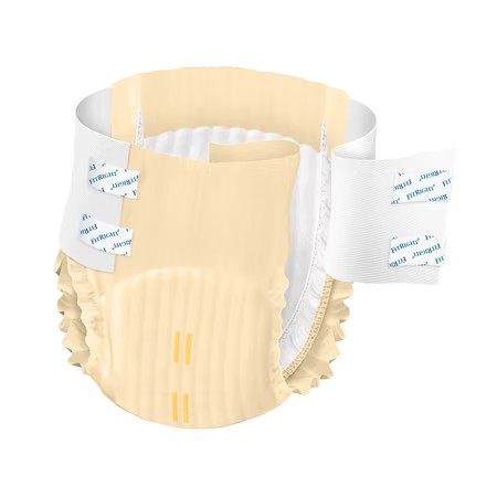 AUCT 24781 - $88 FitRight OptiFit Briefs, Ultra Absorbency, Disposable Adult Briefs with Tabs, X-Large, - Image 4