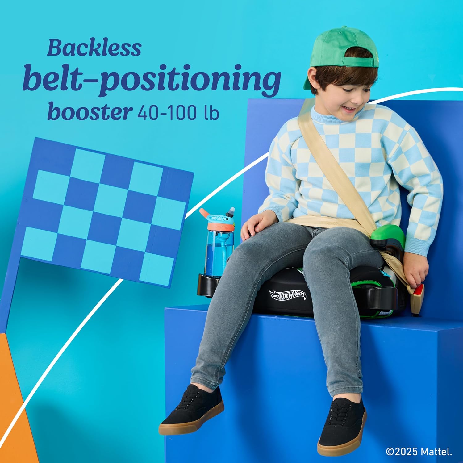 AUCT 24887 - Graco TurboBooster 2.0 Backless Booster Car Seat, Hot Wheels Gamer - Image 3