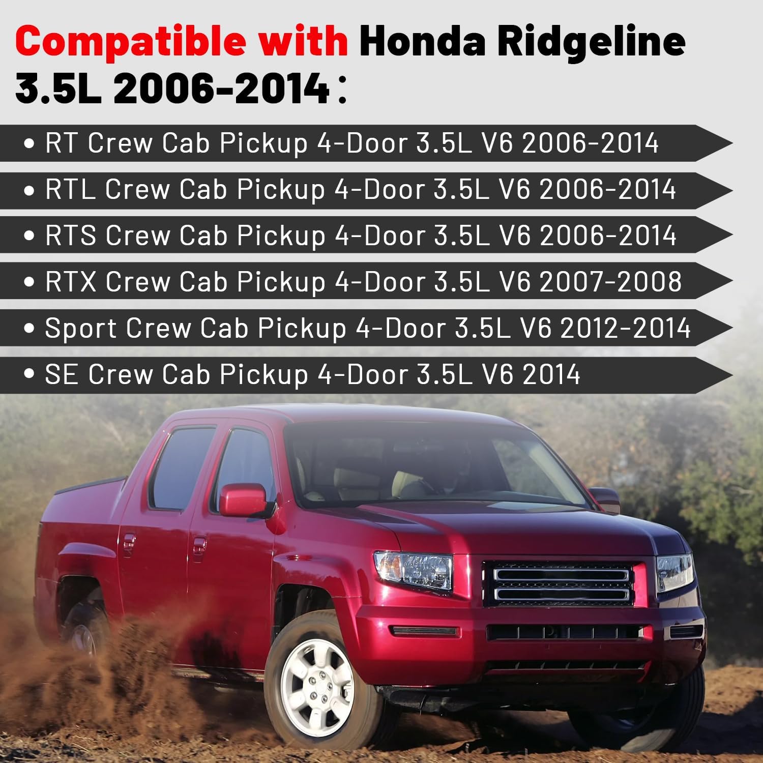 AUCT 23150 - $188 Front Left Steering Knuckle Fit for Honda Ridgeline 3.5L 2006-2014 - Image 4