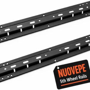 AUCT 24765 - $123 5th Wheel Hitch Rails, Heavy Duty Fifth Wheel Hitch Mount 25000 LBS