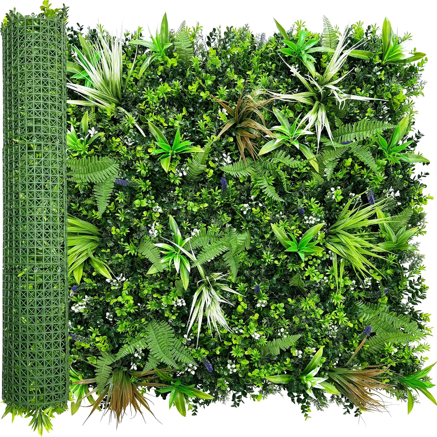 AUCT 24755 - $107 Artificial Boxwood Topiary Hedges Panel: 40' x 120' in(33.5 sqft)