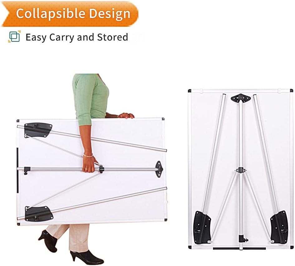 AUCT 22902 - $53 VIZ-PRO Whiteboard Easel, 36 x 24 Inches, Portable Stand Dry Erase Board - Image 4