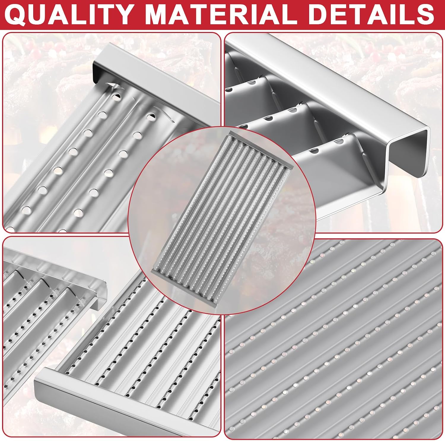 AUCT 24951 - 18 7/16" Grill Emitter Plates Replacement for Charbroil TRU-Infrared 463241314 463257110 4 - Image 4