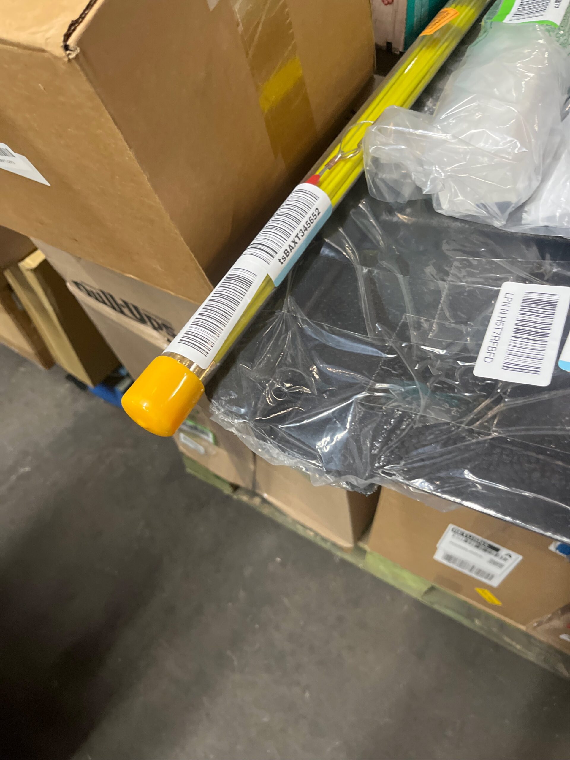 AUCT 23157 - 50' Fiberglass Cable Wire Running Rod Coaxial Electrical Connectable Fish Tape Pull Kit wi - Image 5