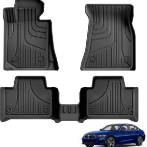 AUCT 22686 - $96 Floor Mats Compatible with 2019-2026 BMW 3 Series (Only Sedan)
