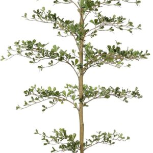 AUCT 23206 - $170 FEELEAD Faux Black Olive Tree 7ft with Natural Branches and Realistic Leave | Realist
