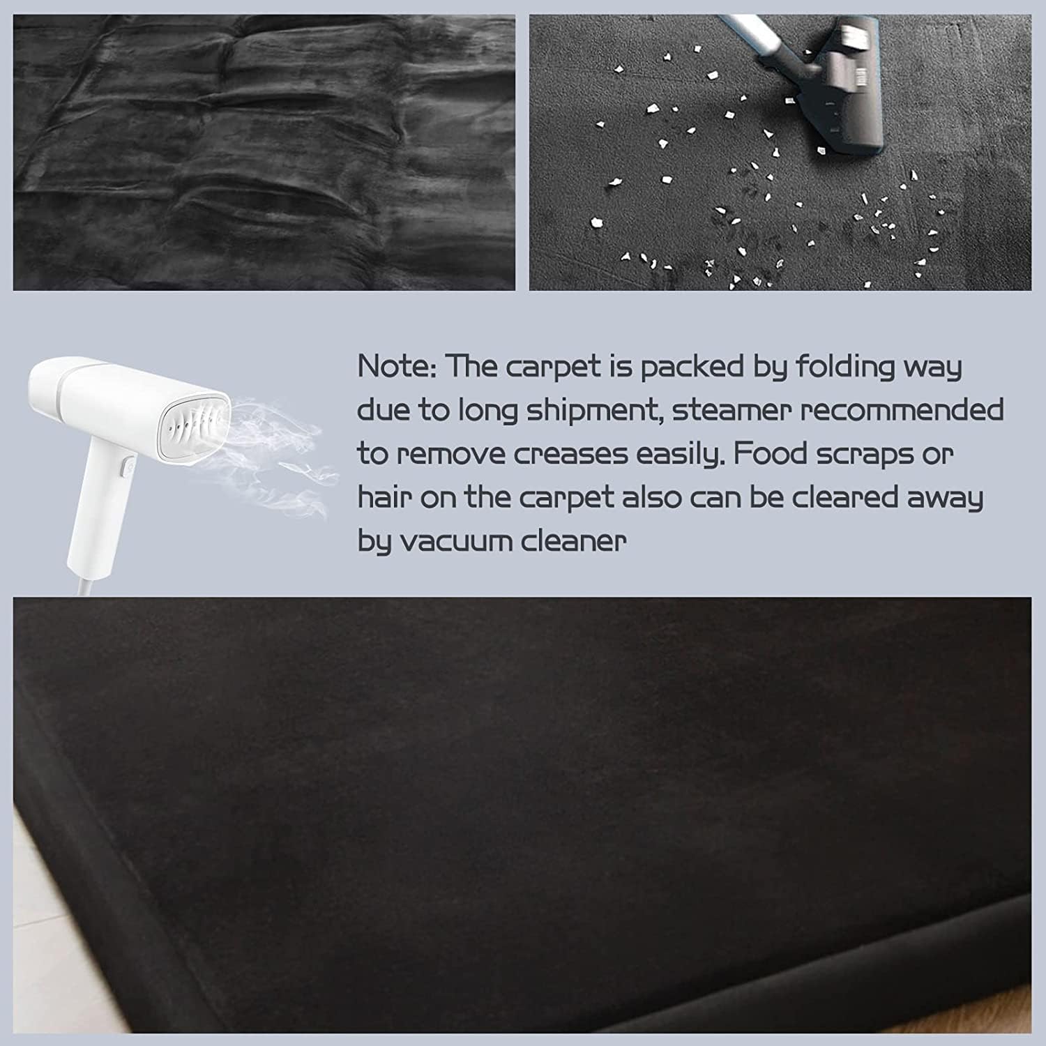 AUCT 23061 - $110 MAXYOYO Play Mat, 1.2" Thick Memory Foam Soft Padded Carpet with Non-Slip Backing, 5x - Image 3
