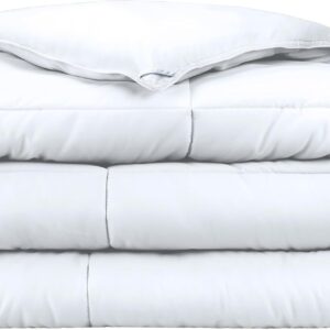 AUCT 22909 - $53 Bare Home Duvet Insert Comforter (Queen, White)