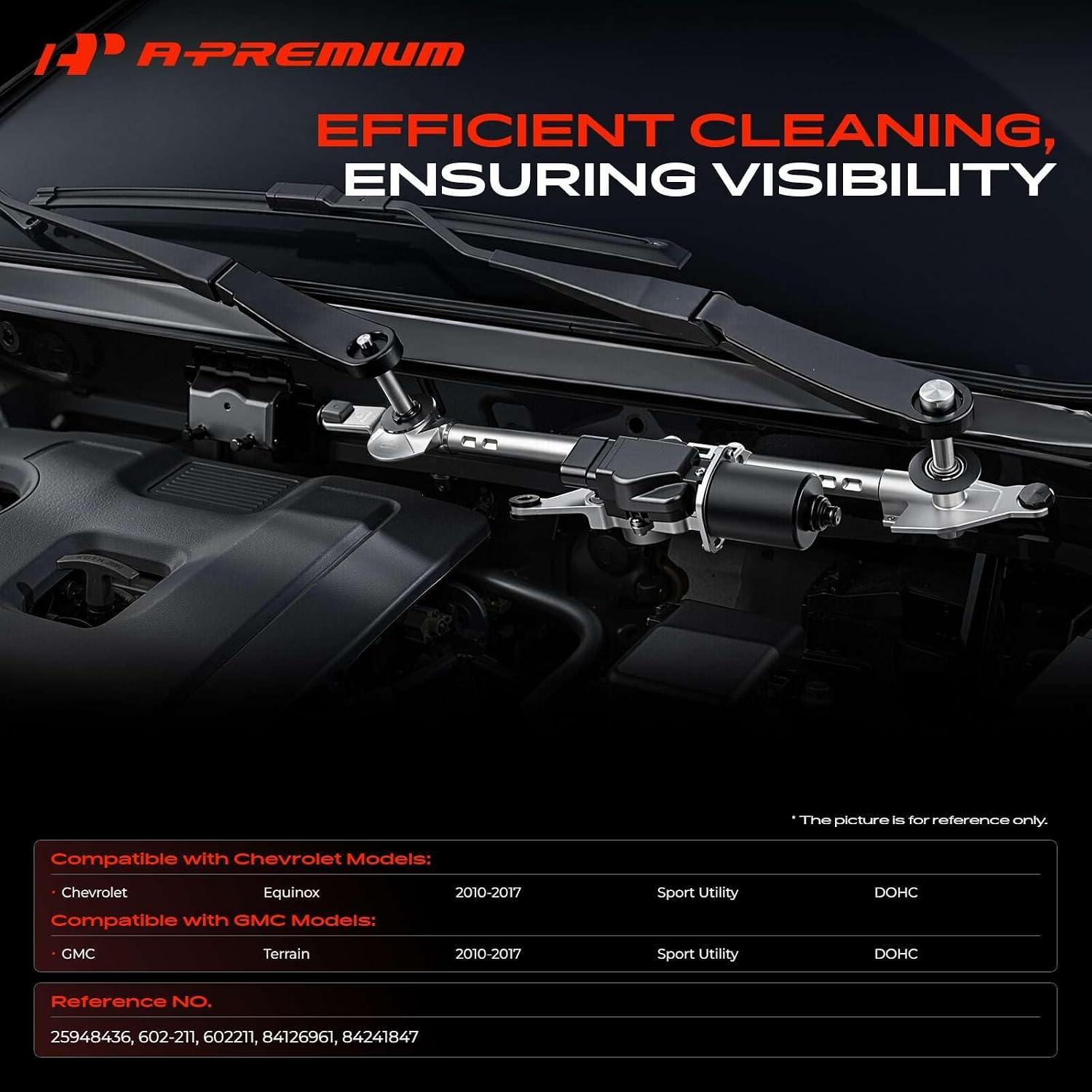 AUCT 24937 - A-Premium Front Windshield Wiper Linkage - Image 2